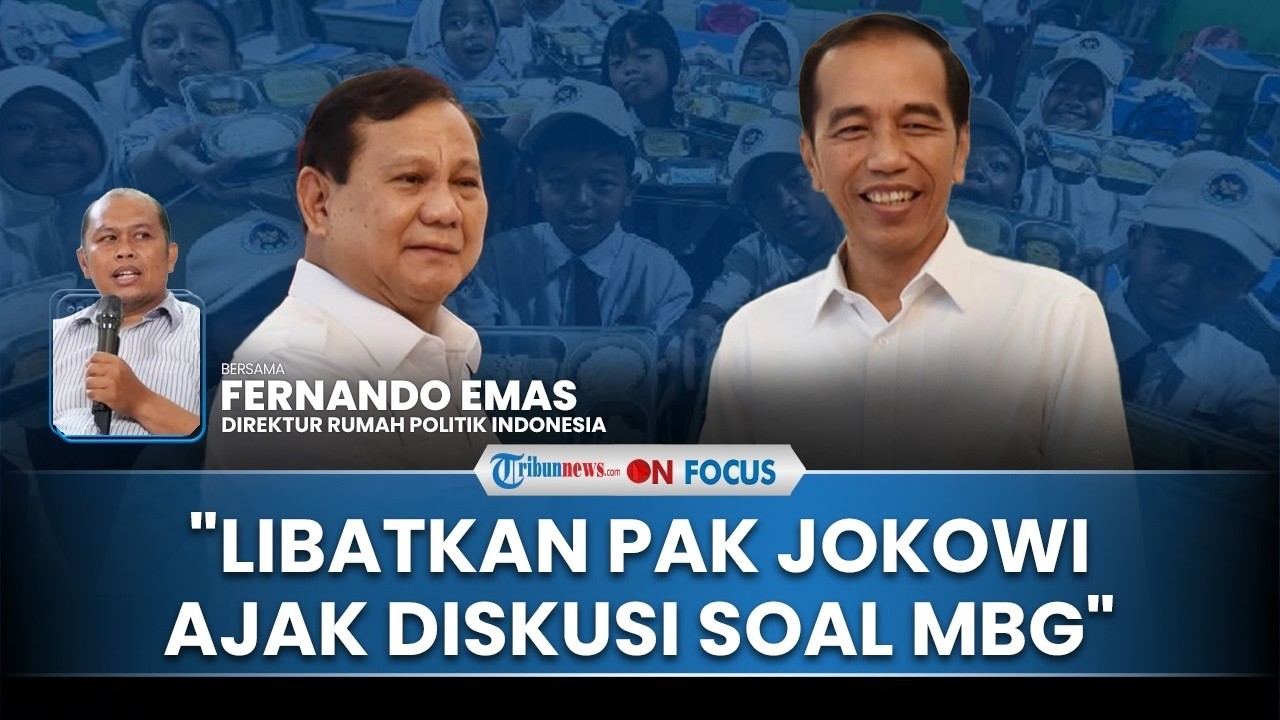 🔴[POTRAIT] Pengamat: Prabowo Perlu Libatkan Jokowi Bahas Program yang Masih Bermasalah seperti MBG