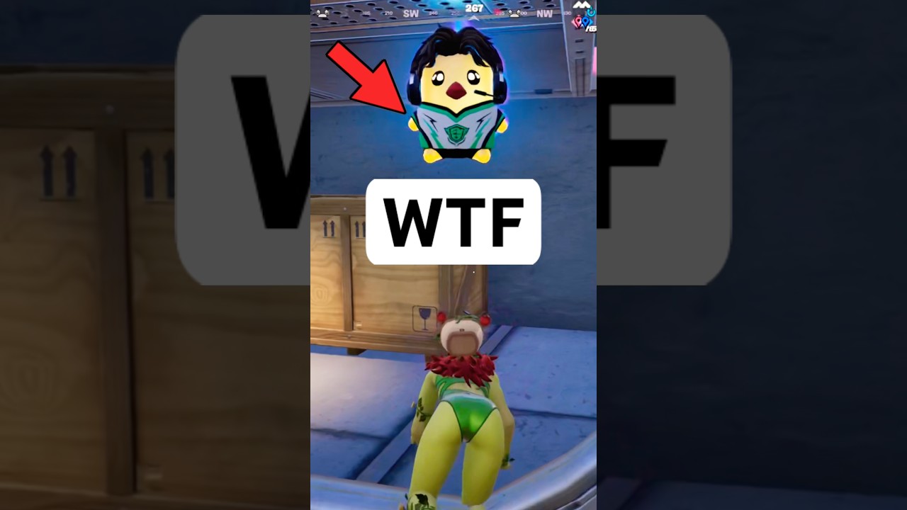 CUANDO USAS EL ESPÍRITU MÁS RARO DE POLLO EN FORTNITE! #shorts #fortnite