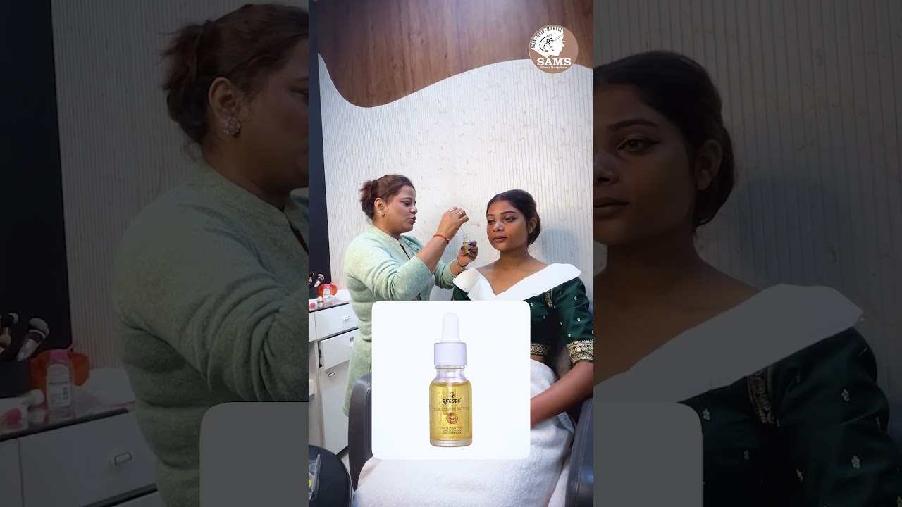 Dry, low-hydrated skin? Glow prep with Recode Rose Gold Oil ✨💧Skin ready before makeup by Shweta