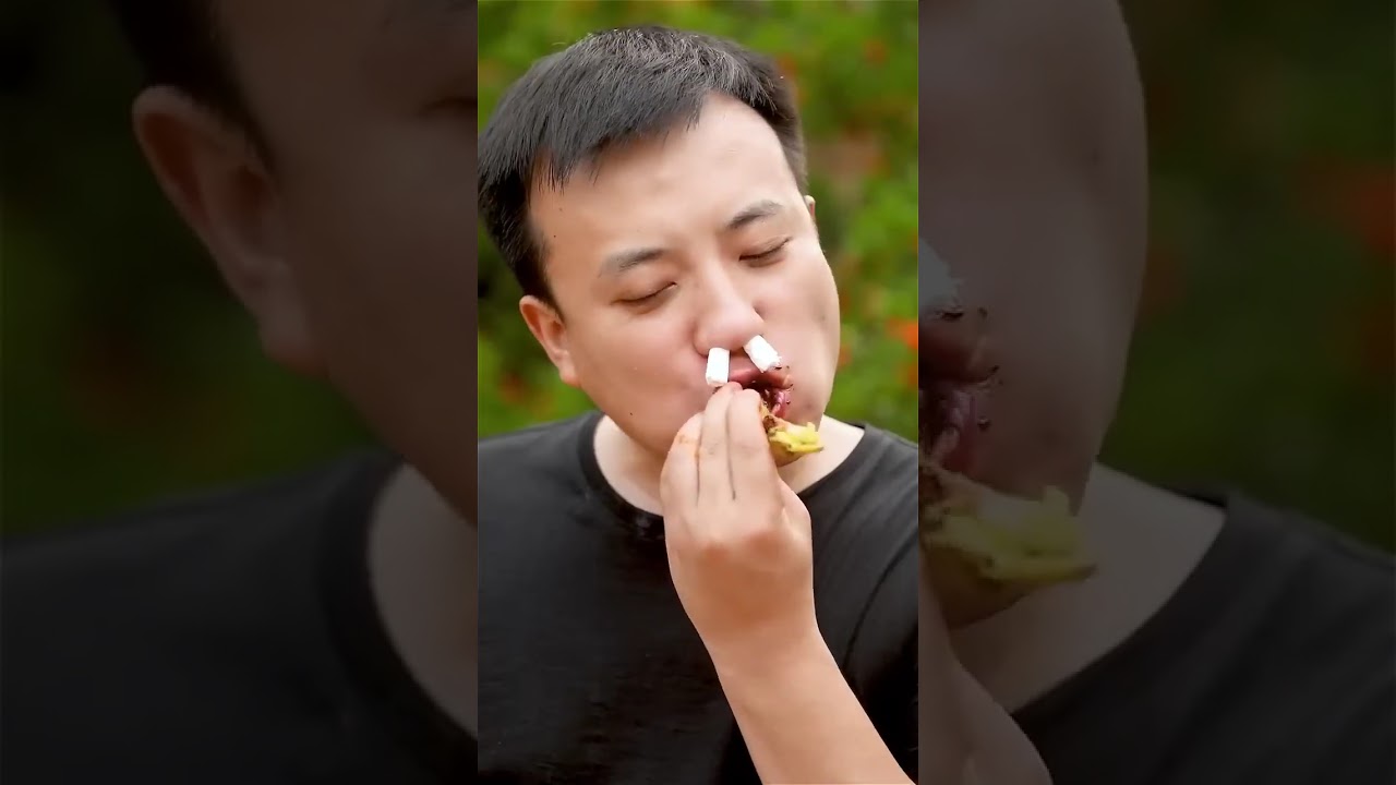 BBQ Ginseng丨Chinese Food Eating Show丨TikTok Funny Videos