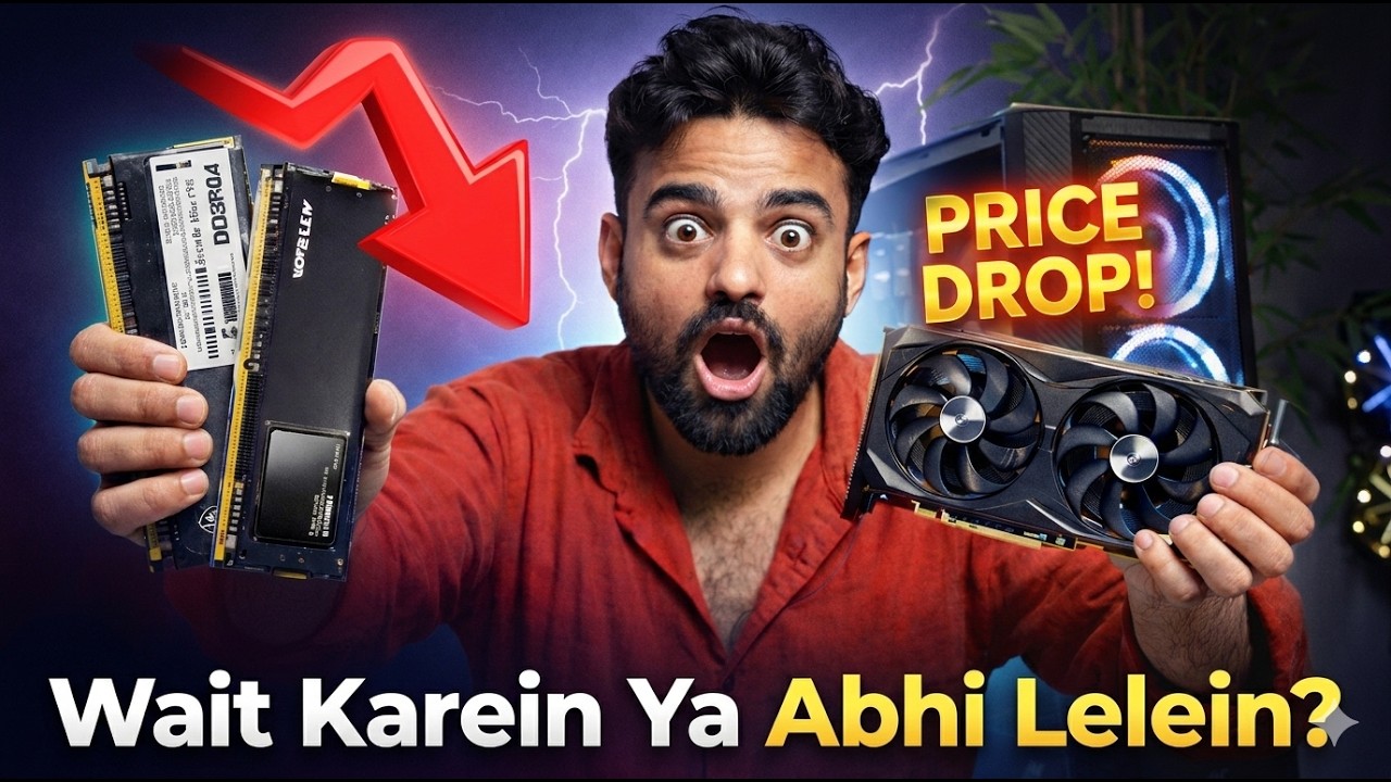 Graphic Card Price Drop 😱 Alert! RAM & NVMe SSD Cheap Ho Gaye Finally 💻🔥