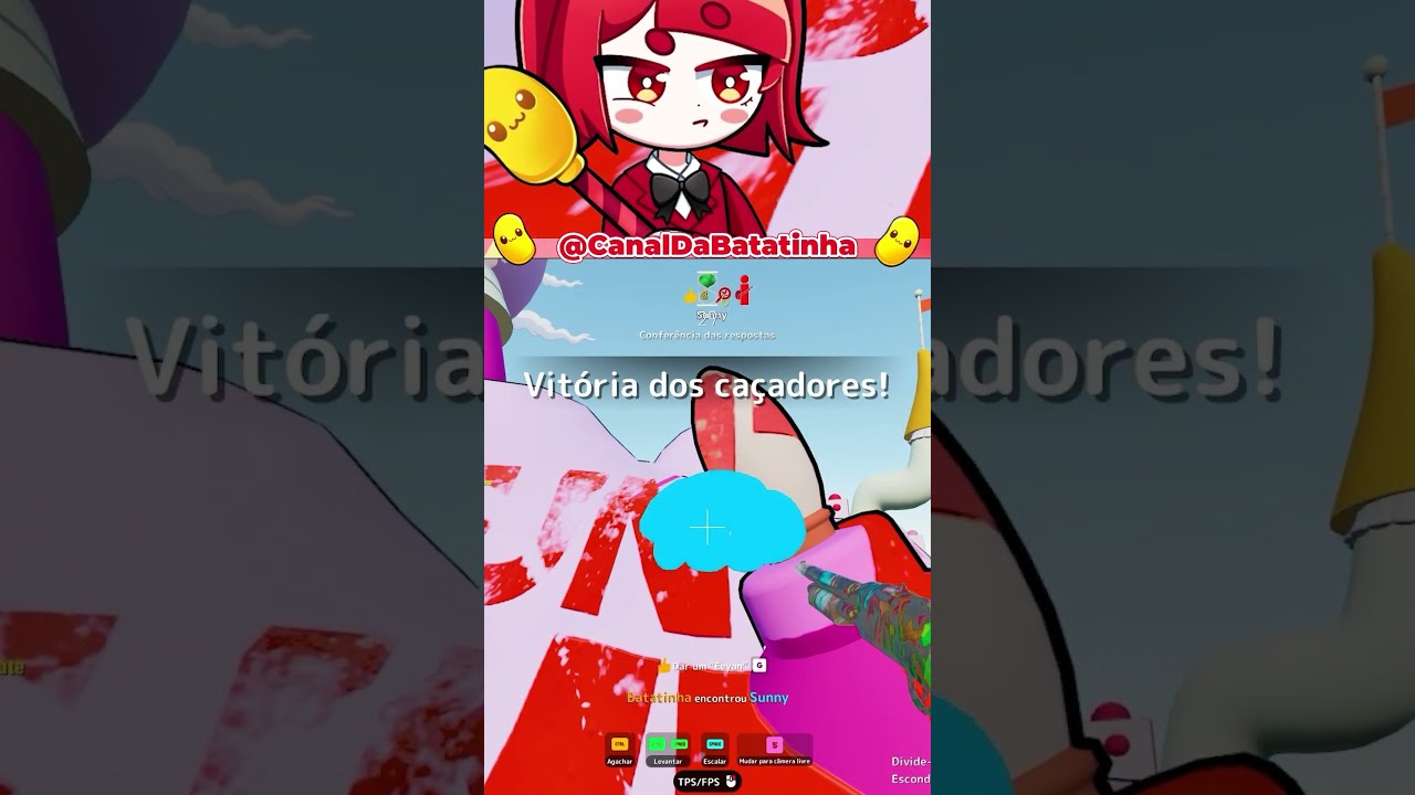 BATATINHA ACHOU TODA A TURMA no MECCHA CHAMELEON