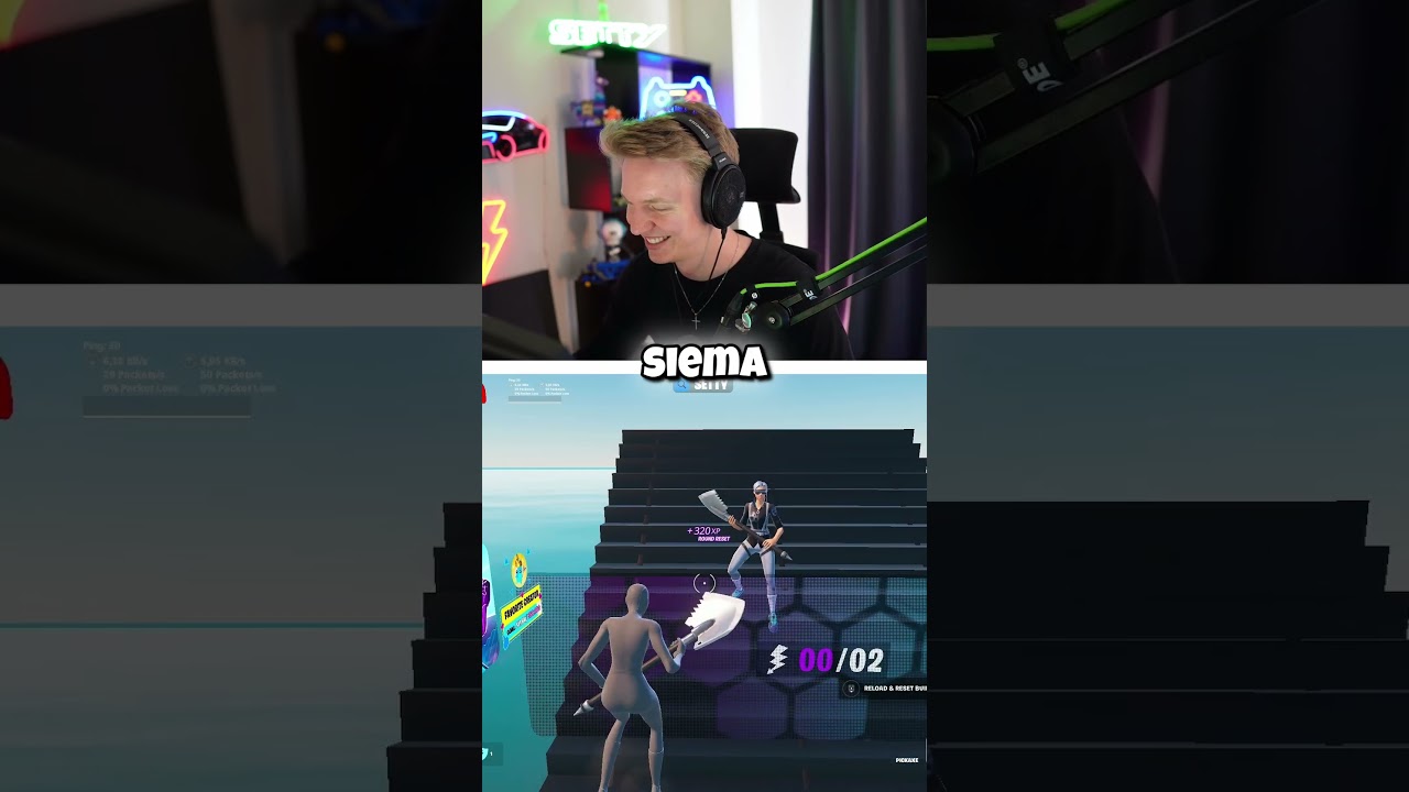 Setty luźna guma 1v1 | DZIEN 13 #setty #fortnite #gaming