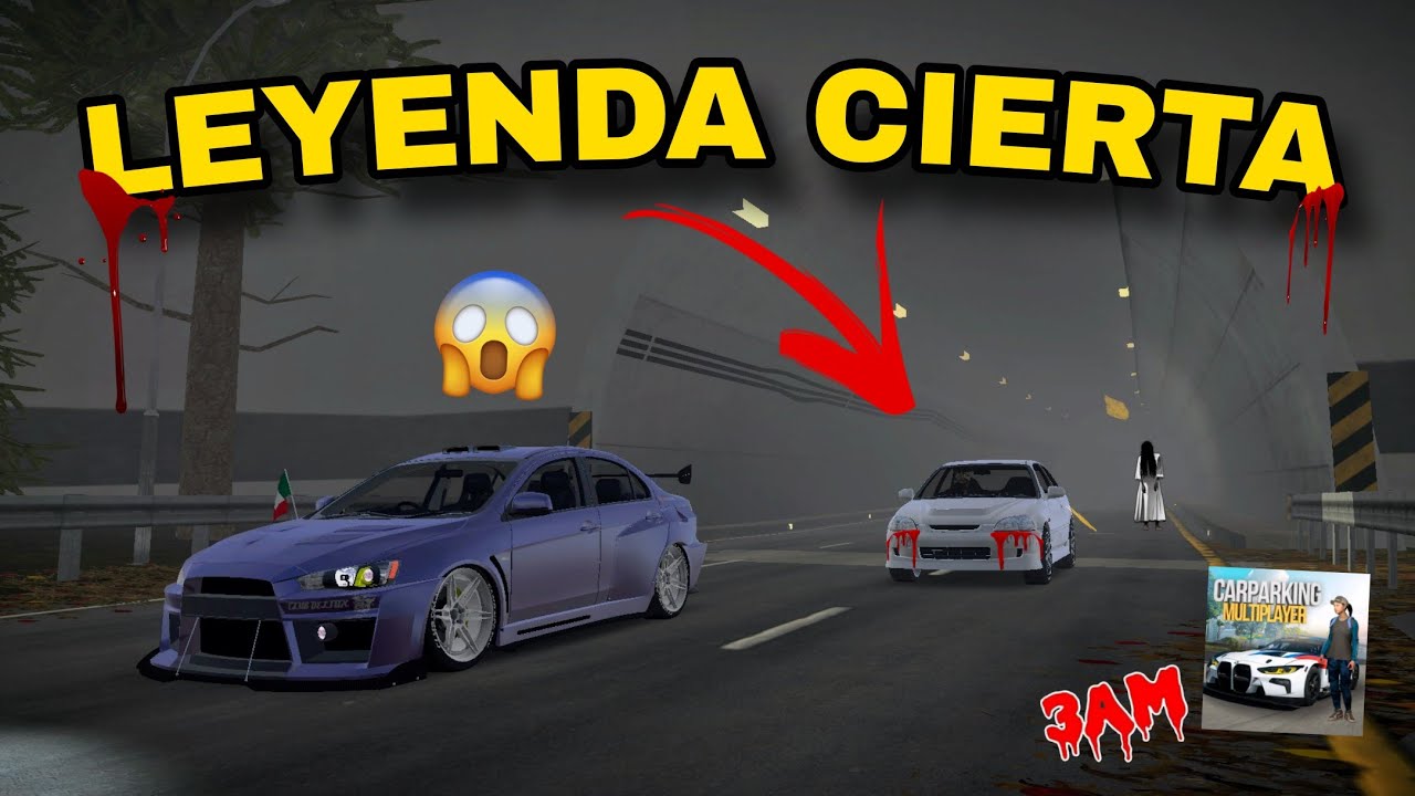 ENCONTRÉ EL AUTO FANTASMA DE Car Parking Multiplayer Y ME PERSIGUIÓ 😱🔥