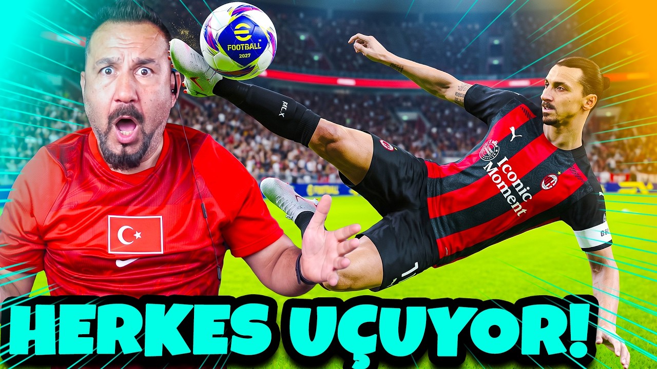 eFootball 2027 İLK VİDEO! CARLOS İMKANSIZ FRİKİK! ve HAVALARDA UÇUŞAN VOLELER!