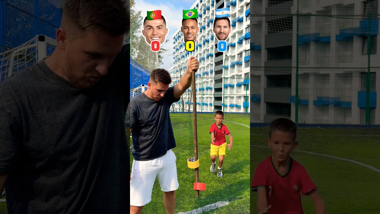 Challenge: Who Can Run There First? ⚽️