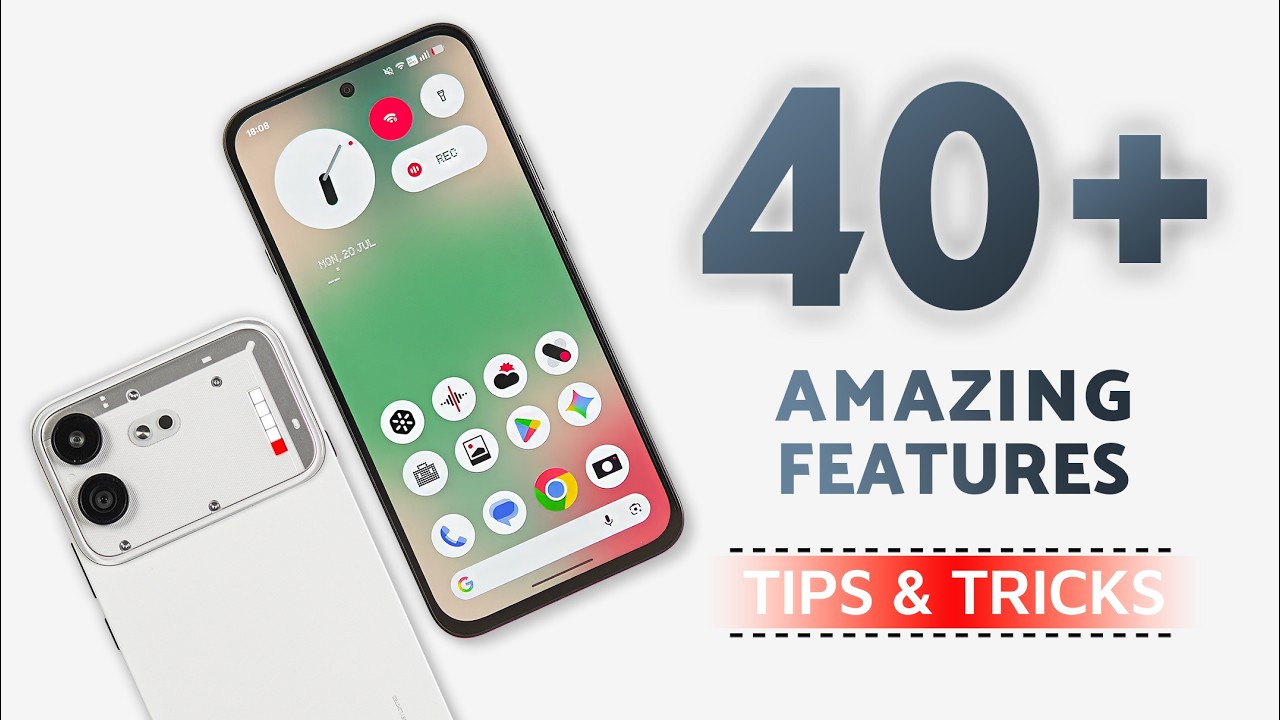 Nothing Phone 4b Tips & Tricks | 40+ Special Features - TechRJ