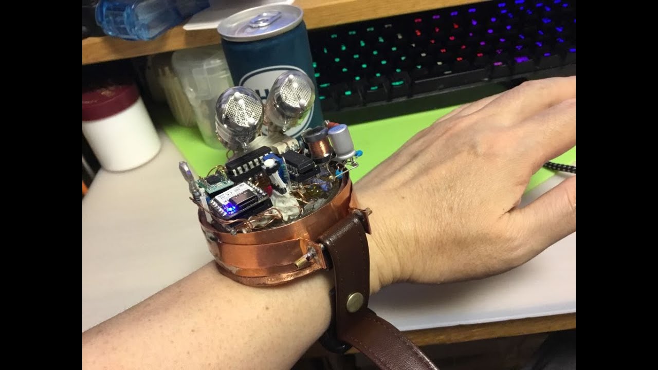 Maiking the NIXIE tube buggy wristwatch (NIXIE管腕時計の製作)