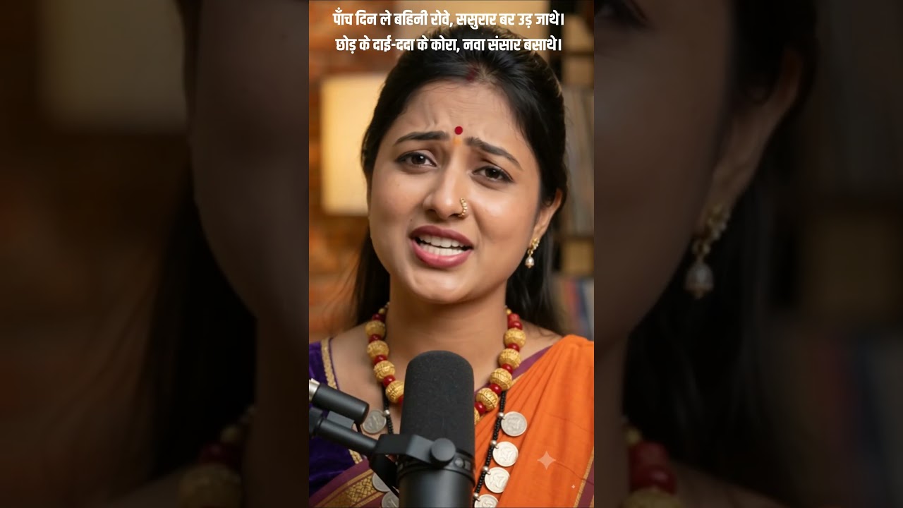 Cg Heart Touching Status | जीयत के तोर माया मोह, मरे म सब इहां छूट जाथे।