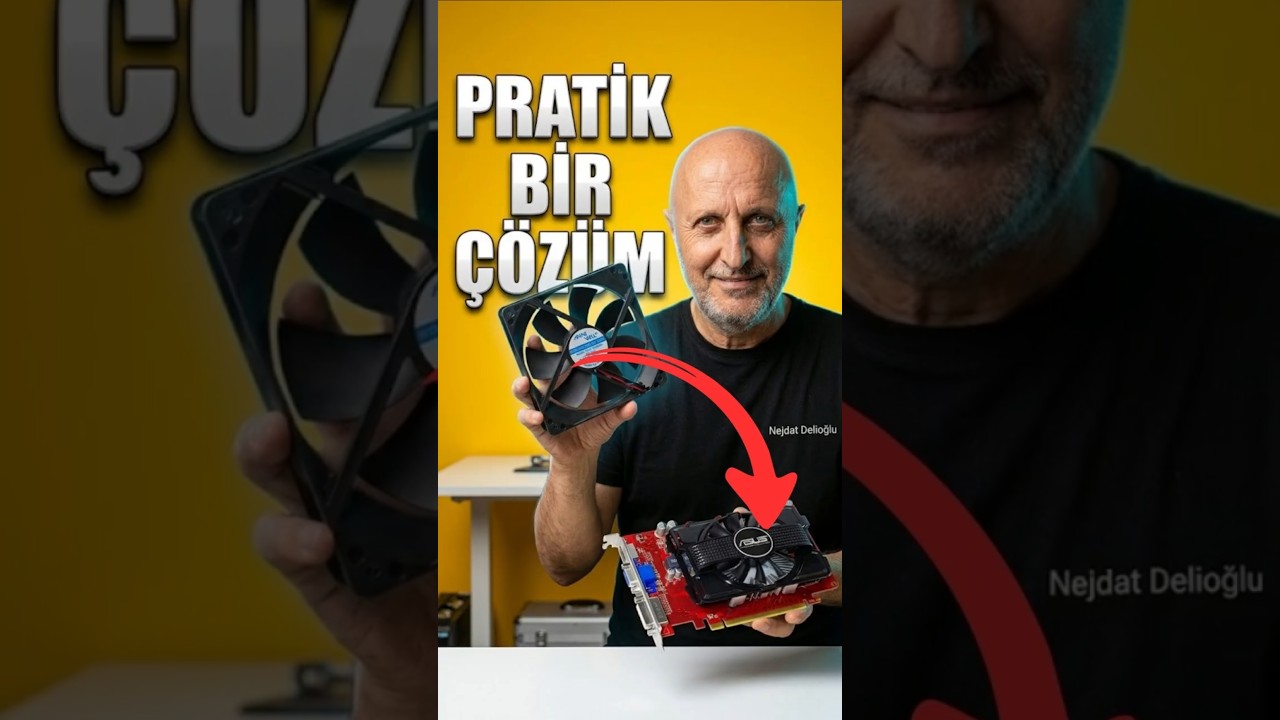 Ekran Kartına Kasa Fanı Takılır mı? #kendinyap #diy