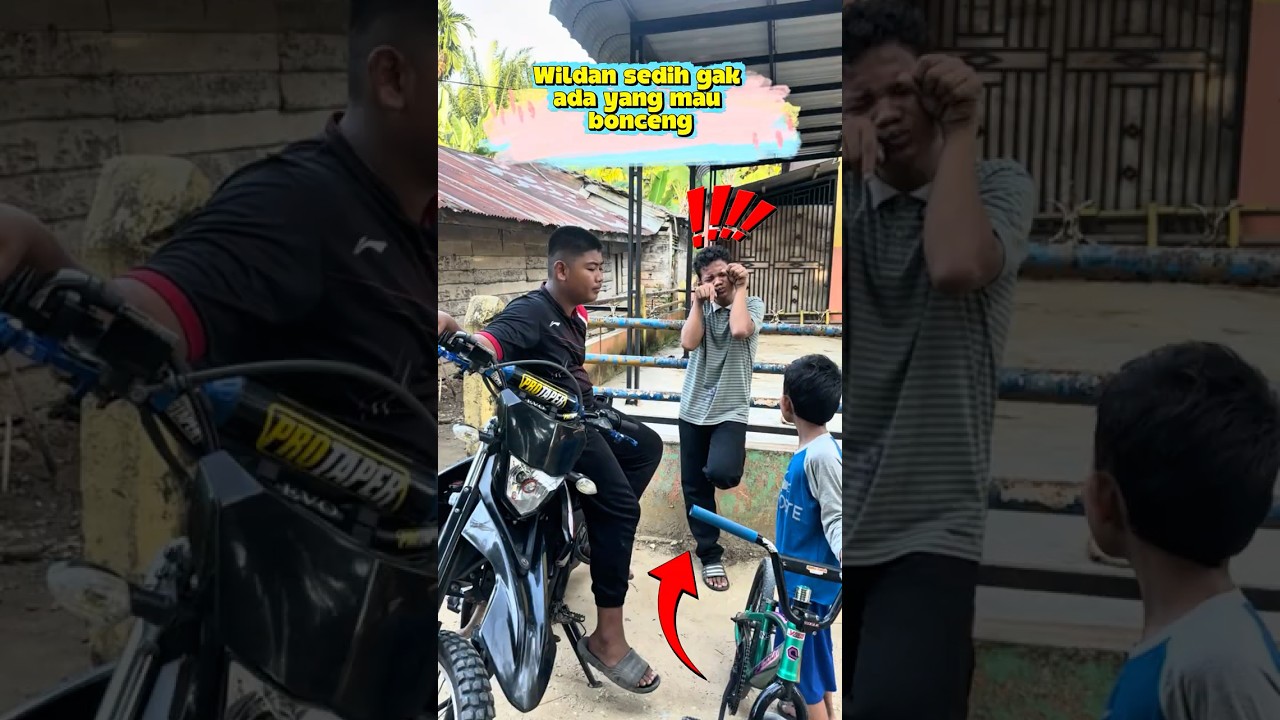 Wildan Sedih Gak Ada Yang Mau Bonceng #sketsakomedi #comedy #komedi #ngakak #funny