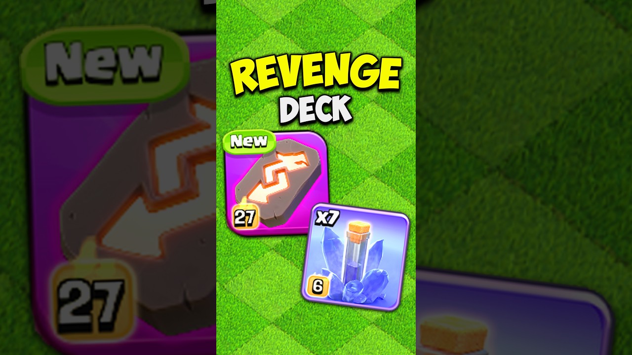 Revenge Deck with 7 Ice Block Spells!!