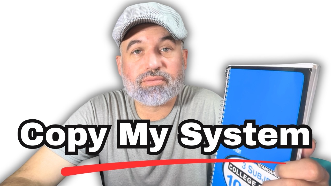Teach Yourself Any Language with my Super Easy Notebook System