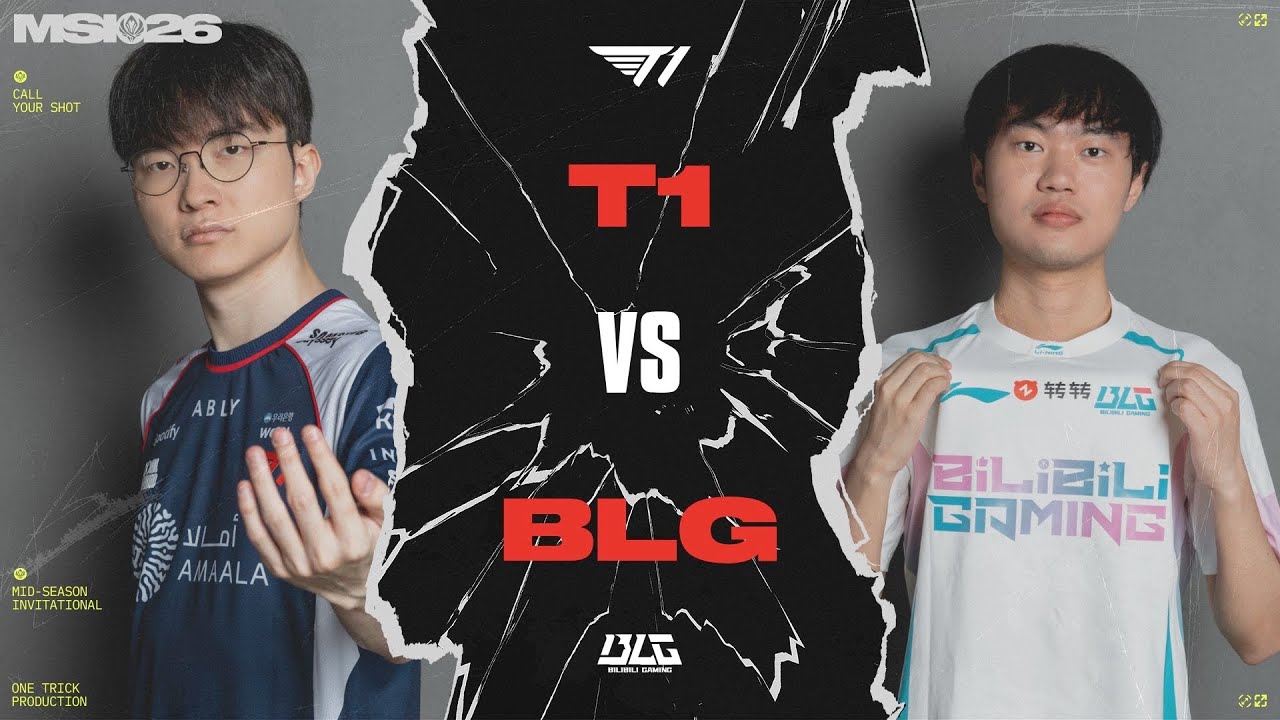 T1 vs BLG, LA LCK CONTRE LA LPL ! (MSI 2026)