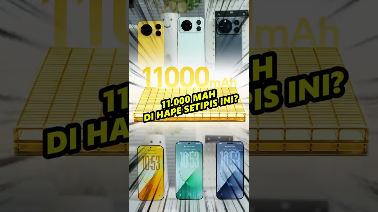 Baterai 11.000 mAh di Hape Setipis Ini?!