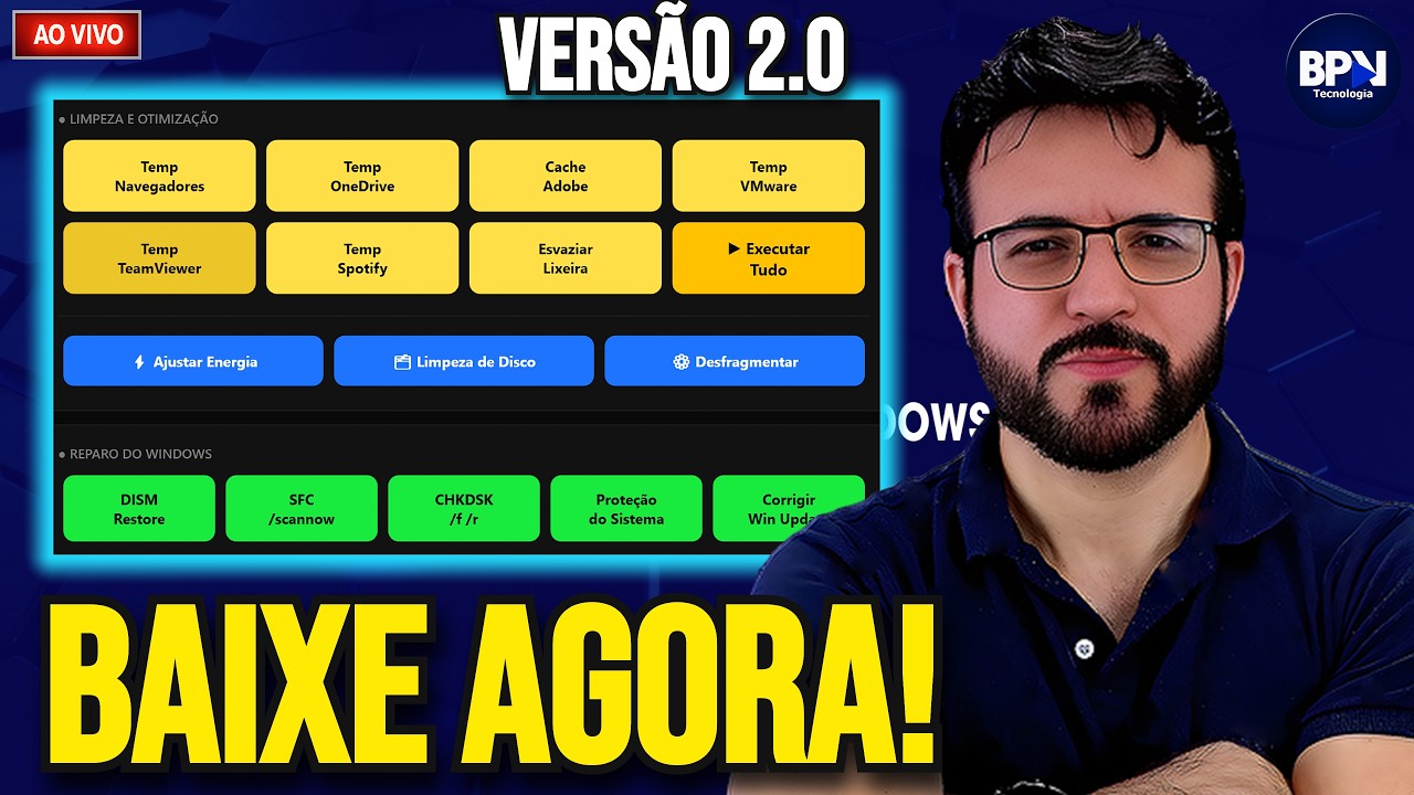 Adeus PC Lento! Esse Aplicativo GRÁTIS Otimiza o Windows 11 e 10!