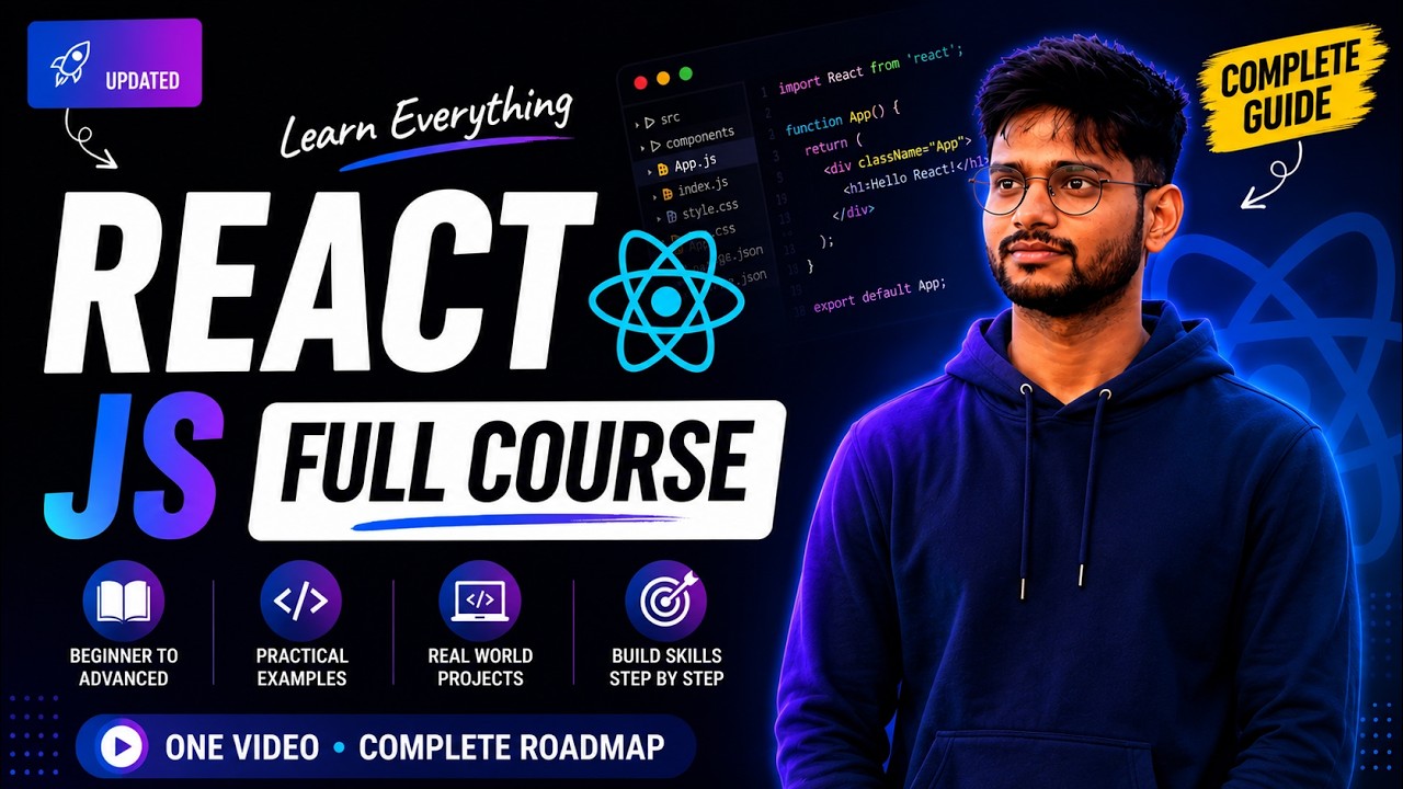 ReactJS Full Course | ReactJS - Learn Everything