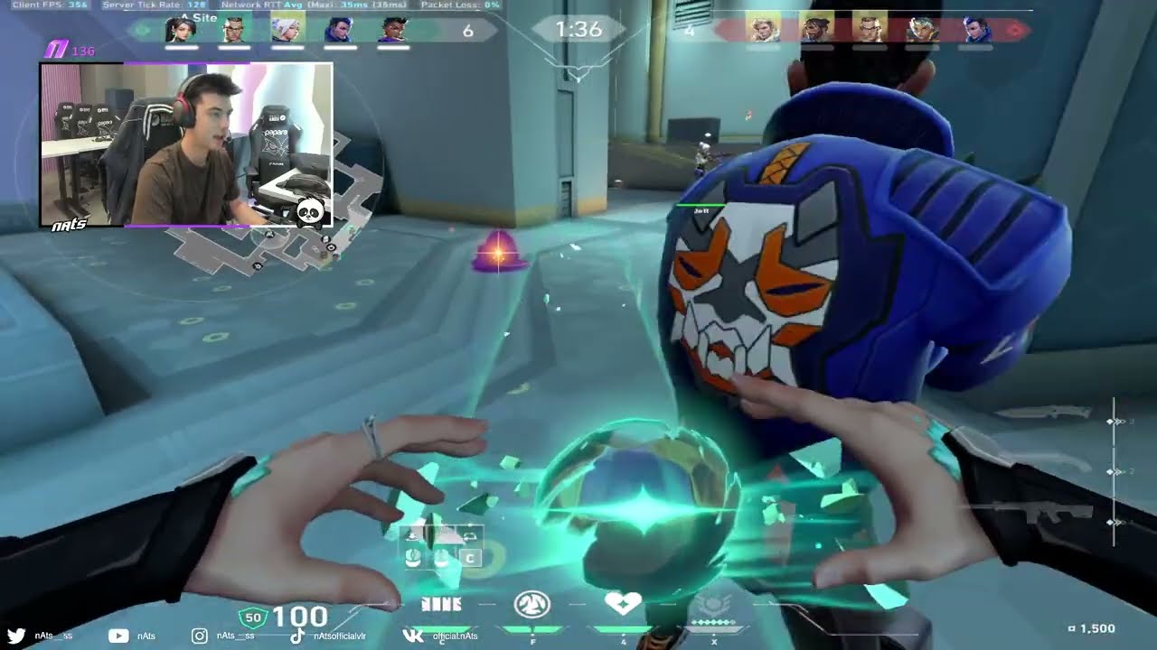 nAts completely broke the enemy's mental on Abyss map! VALORANT RANKED