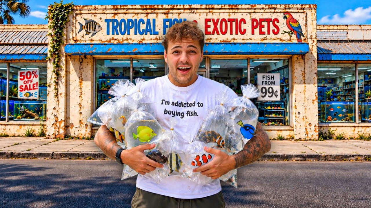Buying the CHEAPEST FISH at Every PET STORE!!