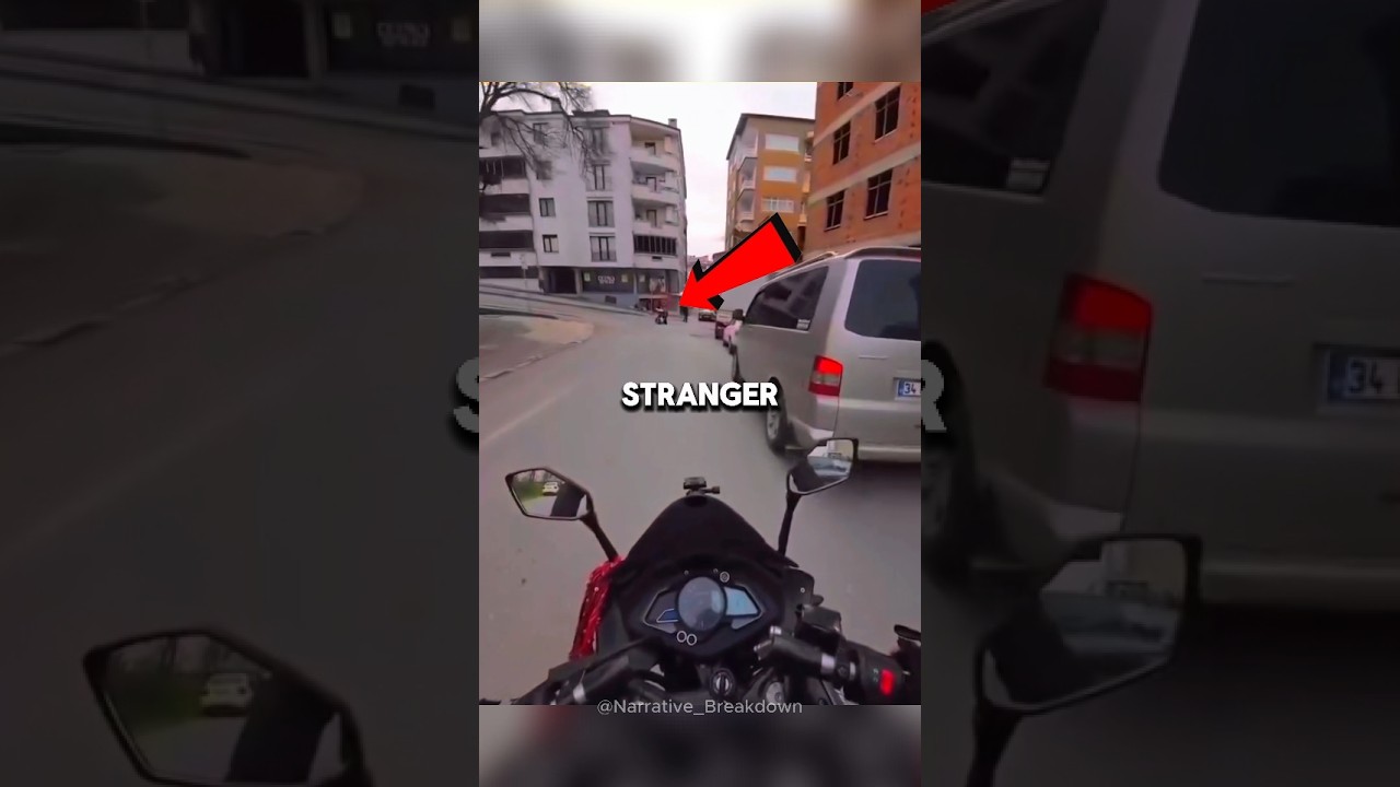 This Biker Refused to Ride Past #kindness #shorts #motorcycle