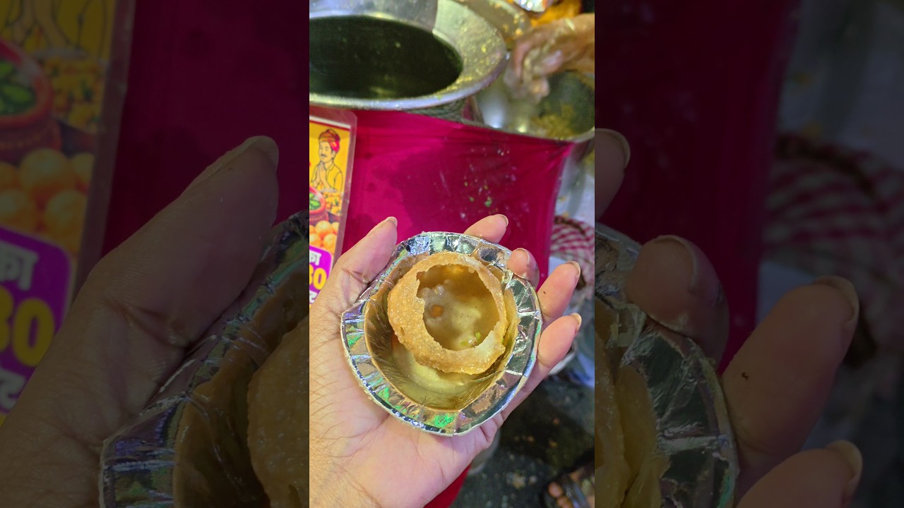 Panipuri 🤤 #shorts #streetfood #golgappa #food #youtubeshorts #panipuri