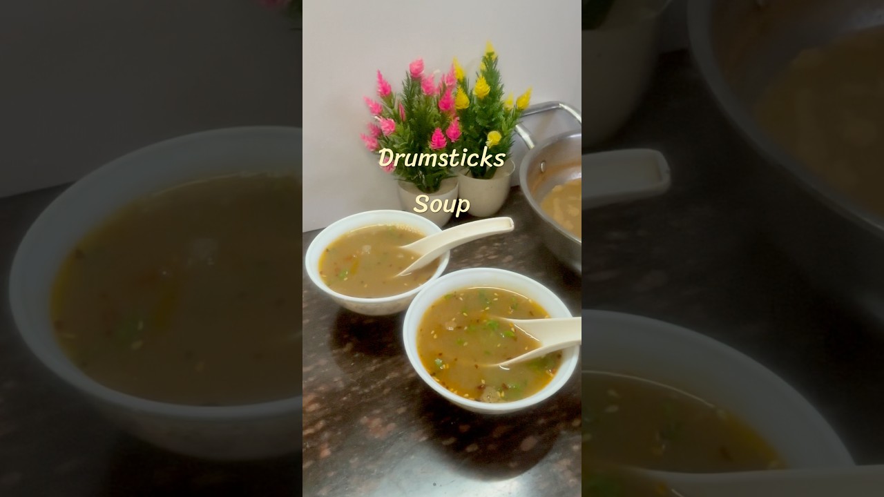 Drumsticks Soup #easycookingwithasha #recipe #reels #viral #easyrecipe #moringasoup