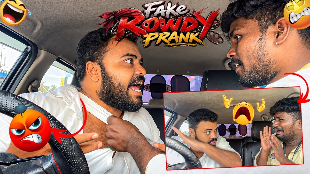 Fake Rowdy Prank 🤣 | அட்டகத்தியின் அட்டகாசம் 🤣 | Tamil Taxi Car Prank 
