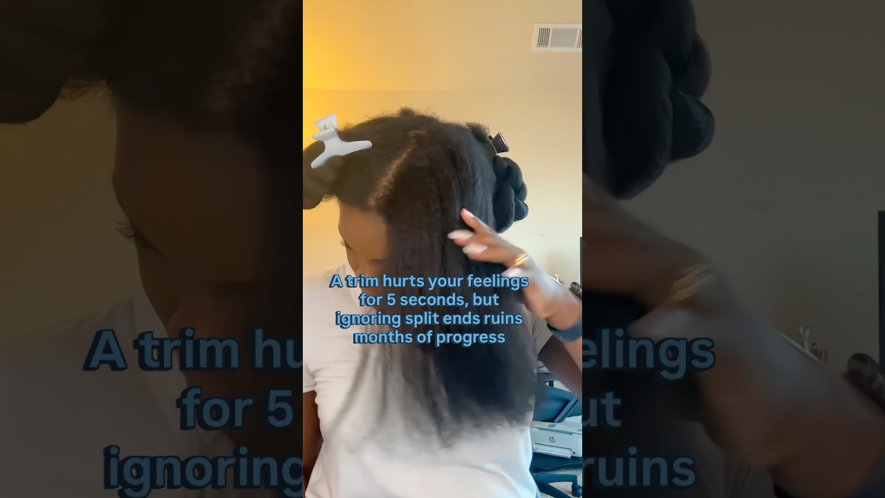 Stop holding onto damage #shorts #naturalhair #naturalhaircare #naturalhaircaretips