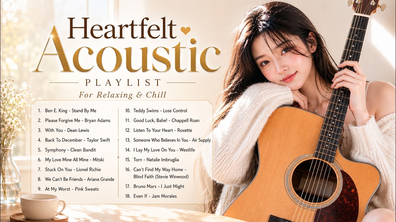 Top Spotify Acoustic Hits 2026 🍂🎵  Viral Love Songs Everyone Is Listening To Ben E King Stand