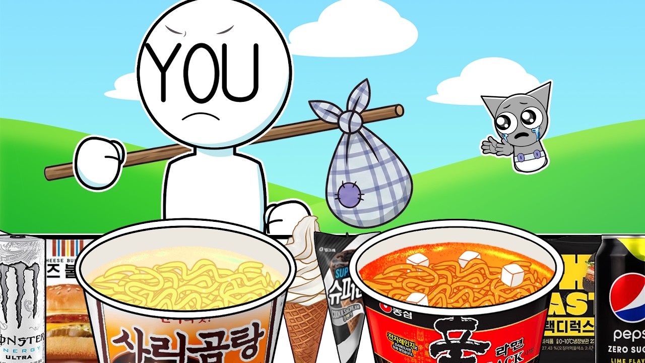 YOU is MOVING AWAY... | Incredibox Sprunki - Convenience Store MUKBANG Animation | ASMR | MYMY