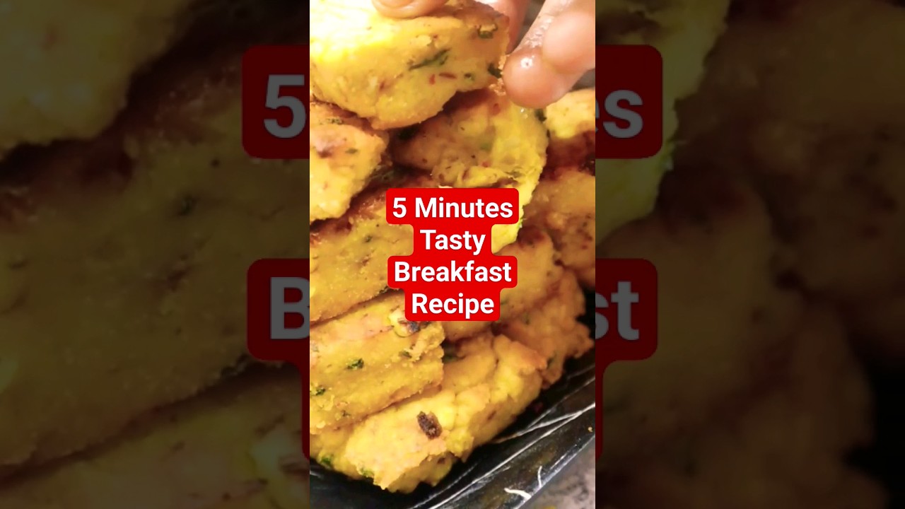 Easy Breakfast Recipe | 5 Minute Breakfast Recipe | Nasta Recipe | Subah Ka Nasta | Nashta Recipe