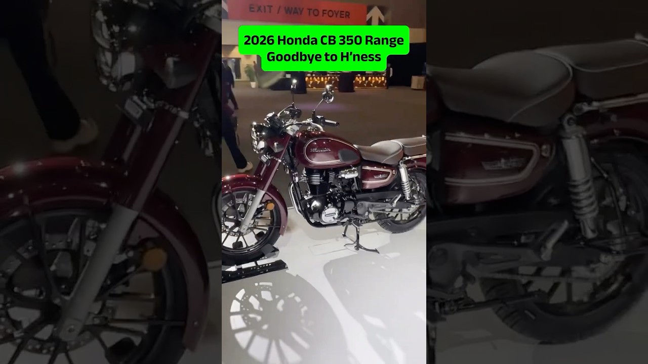 2026 Honda CB350 Series: What’s New? | No More H’ness Badge?