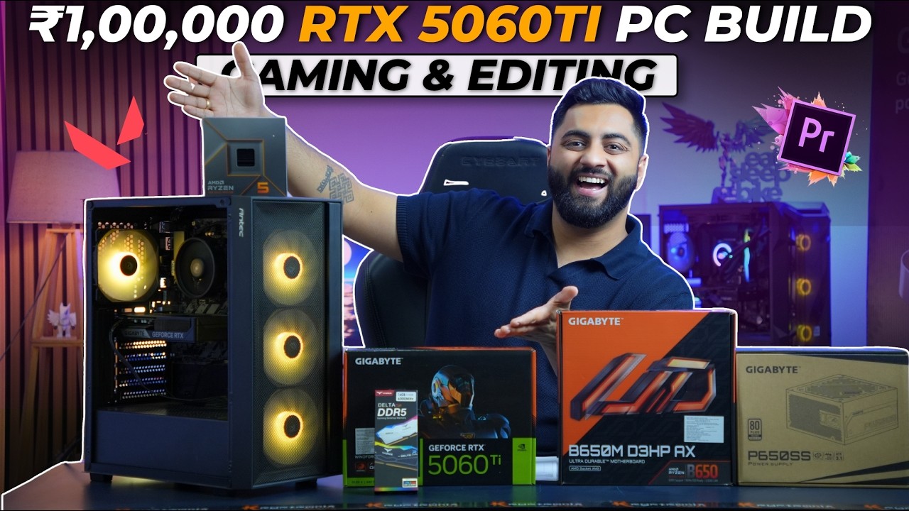 Ultimate ₹1 Lakh Gaming PC Build! 🤯😍