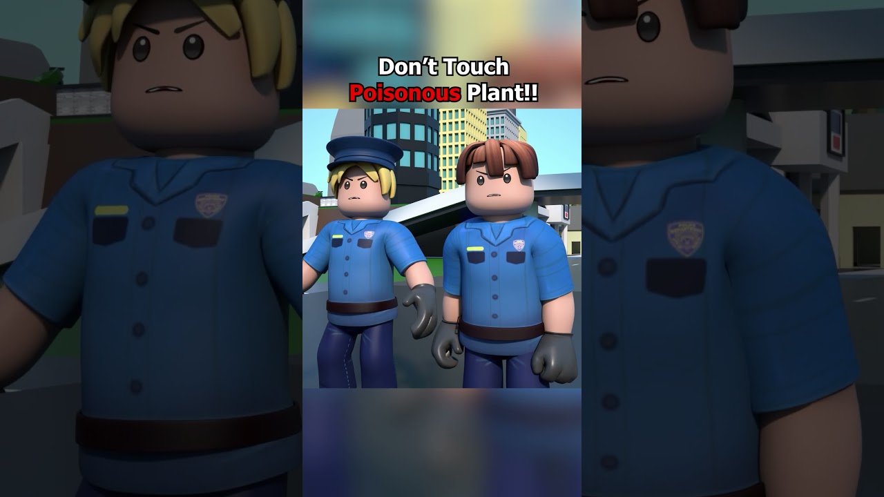 Wild plants are dangerous! #roblox #animation