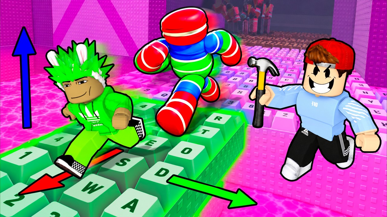 Ich BAUE meine *EIGENE* KEYBOARD ESCAPE Map in Roblox!