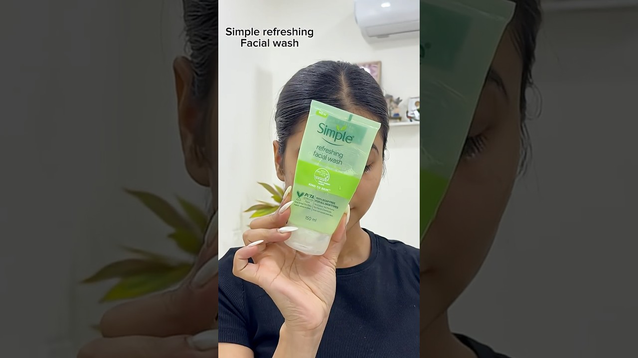 Simple Skincare Routine for Glowing Skin🧴 #youtubeshorts