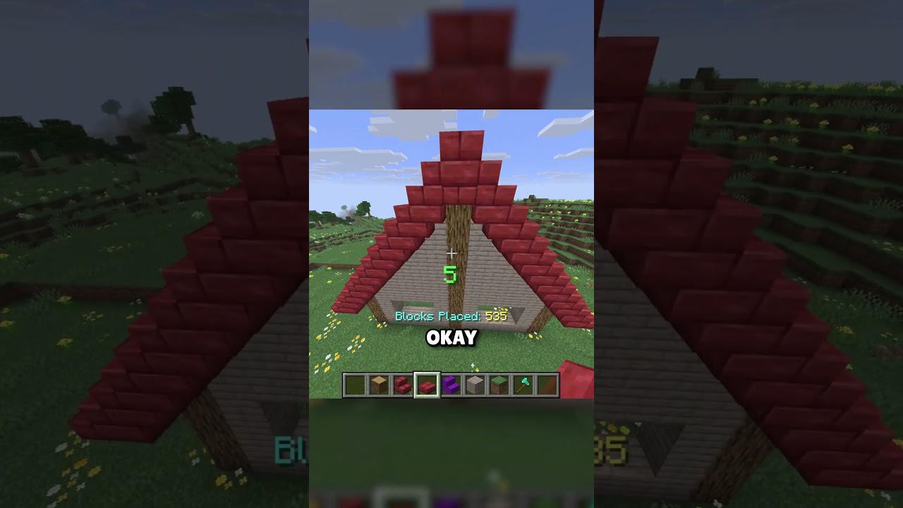 Stop Building = EXPLODE #minecraft
