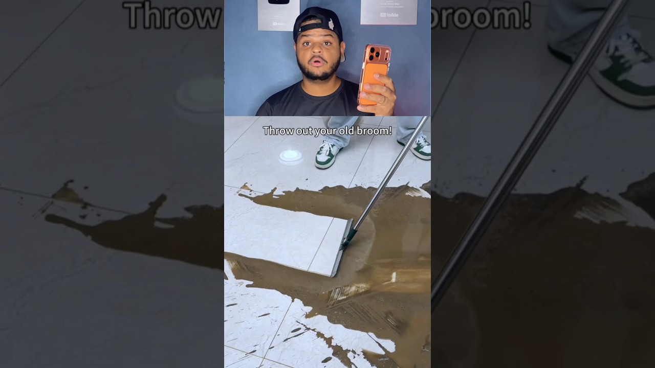 Testing magic squeegee #asmr #testing #hacks #test #productn