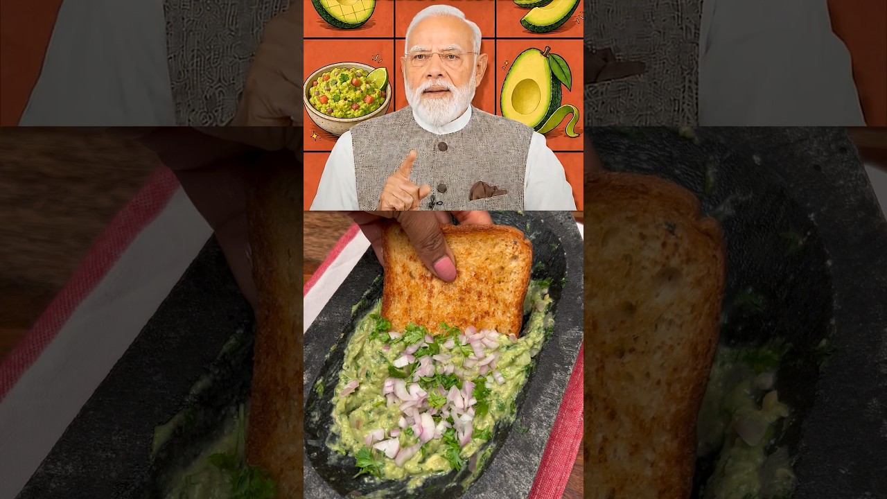 😱 What Does Narendra Modi Ji Say About Avocado? #shorts