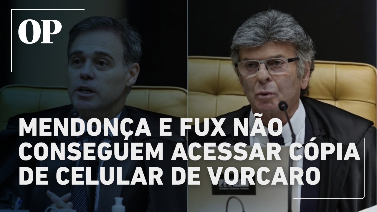 Mendonça e Fux têm dificuldade para acessar dados do celular de Vorcaro e pedem auxílio da PF
