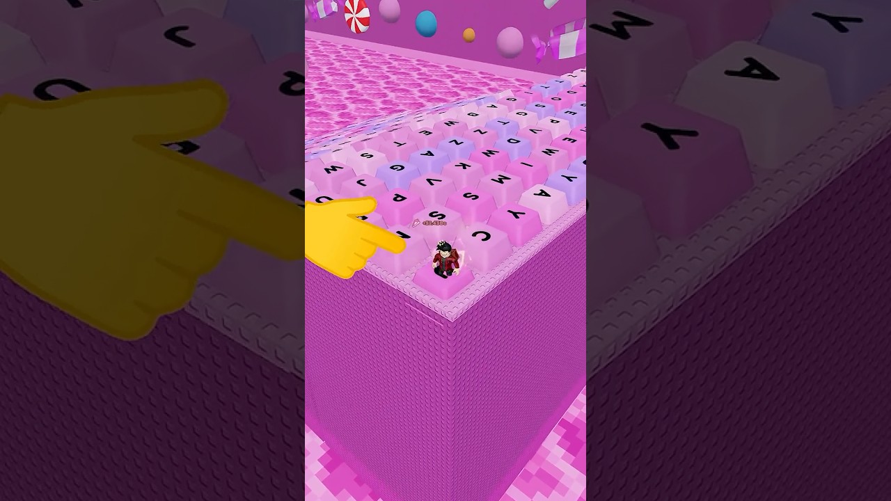 Segredo estranho do parkour de teclado doce