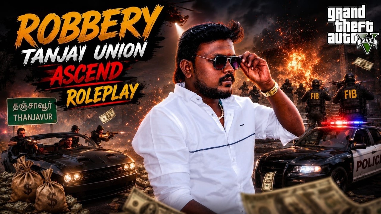 LIVE NOW | GTA 5 Roleplay Ascend RolePlay | Tamil Gameplay | CAPTAIN YT #gta5 #gtav #gtaonline