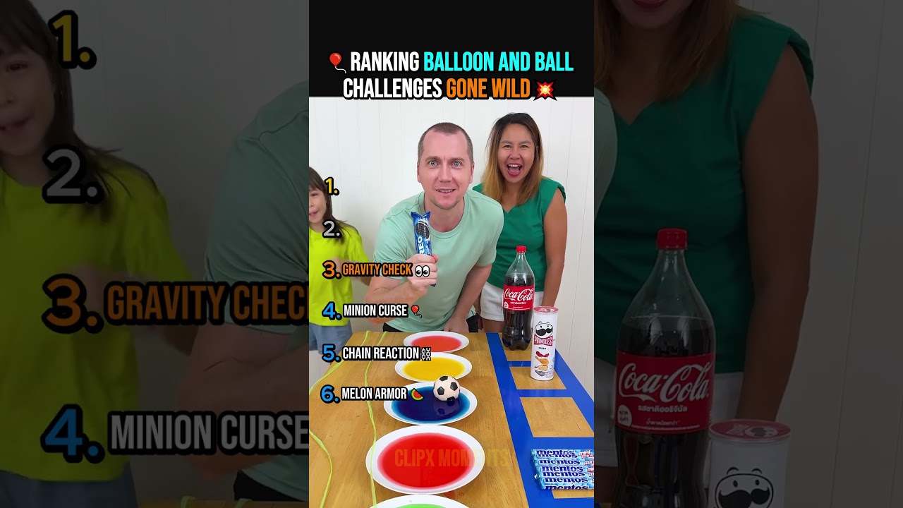 Balloon and ball challenges gone wild ranking #usa