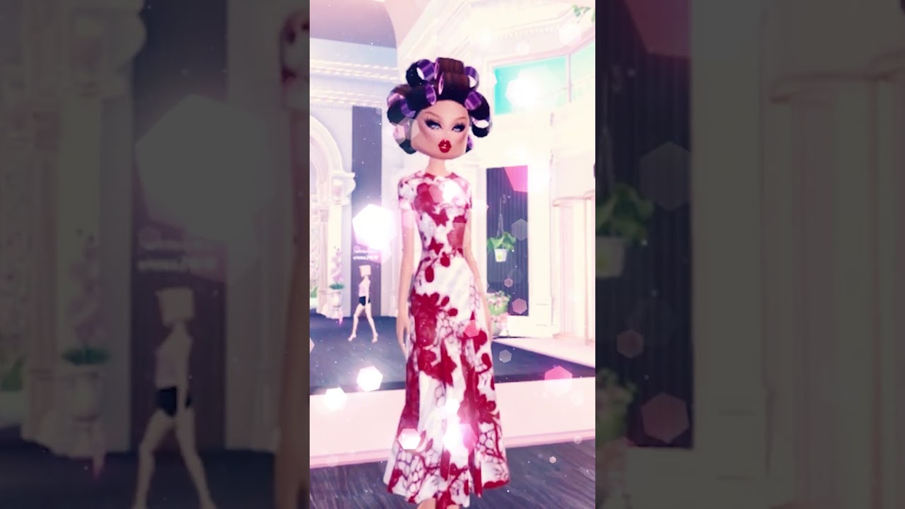 DANDAN CANTIK ! Leika makeover karakternya jadi cantik di dress impres #leikagaming #shorts #roblox
