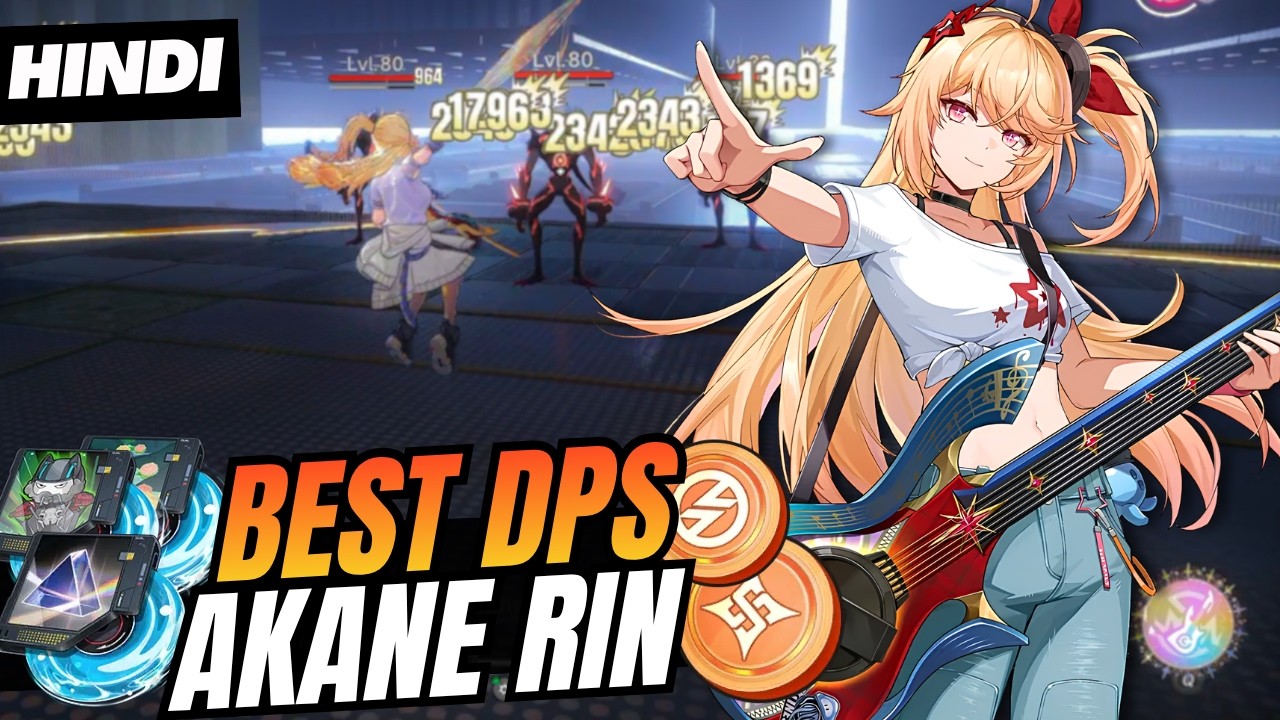 [Hindi] DPS AKANE RIN GUIDE! Best Akane Build - Cartridges, Arcs & Teams | NTE 1.4
