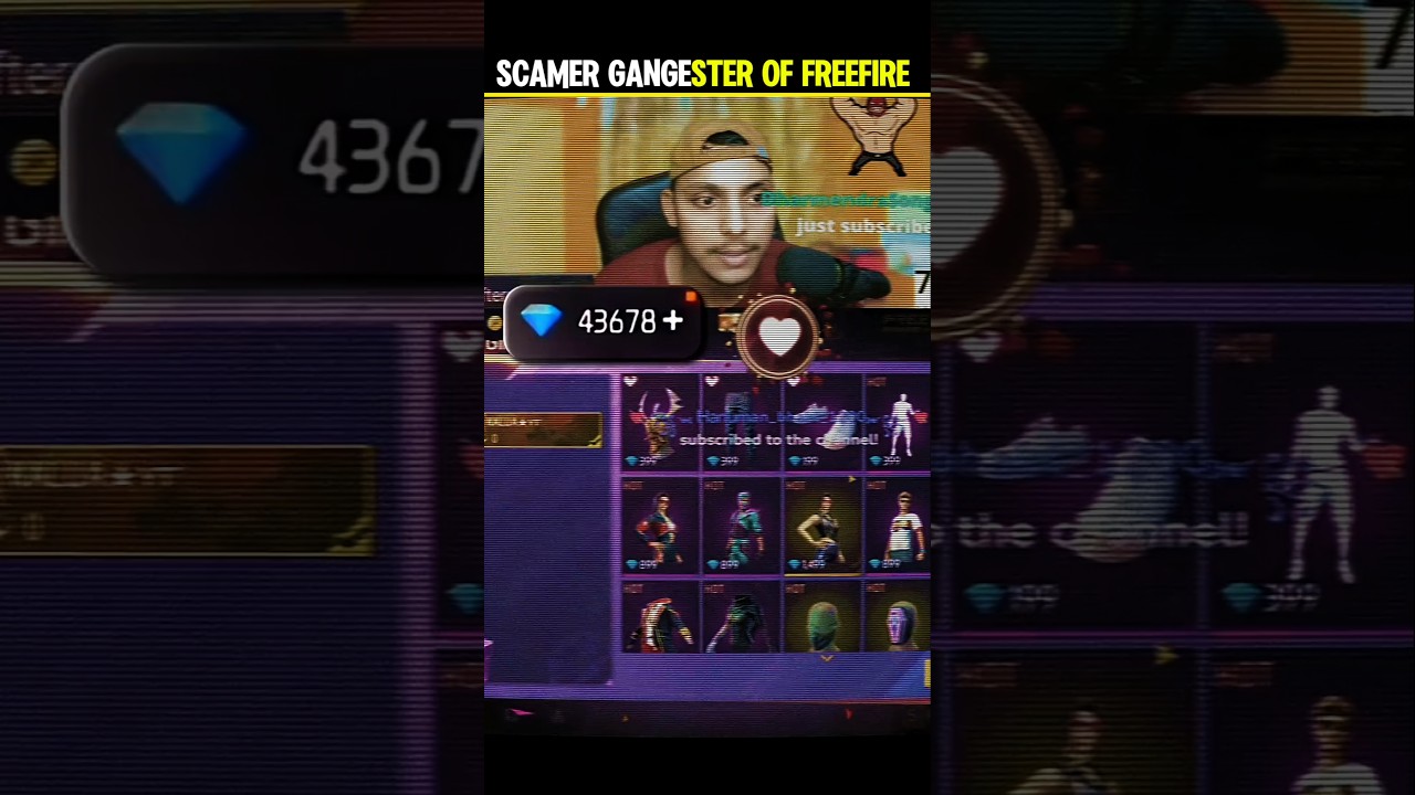SCAMER Exposed By Youtubers 😅!! #freefire #freefiremax #shortsviral #ytshorts #trending