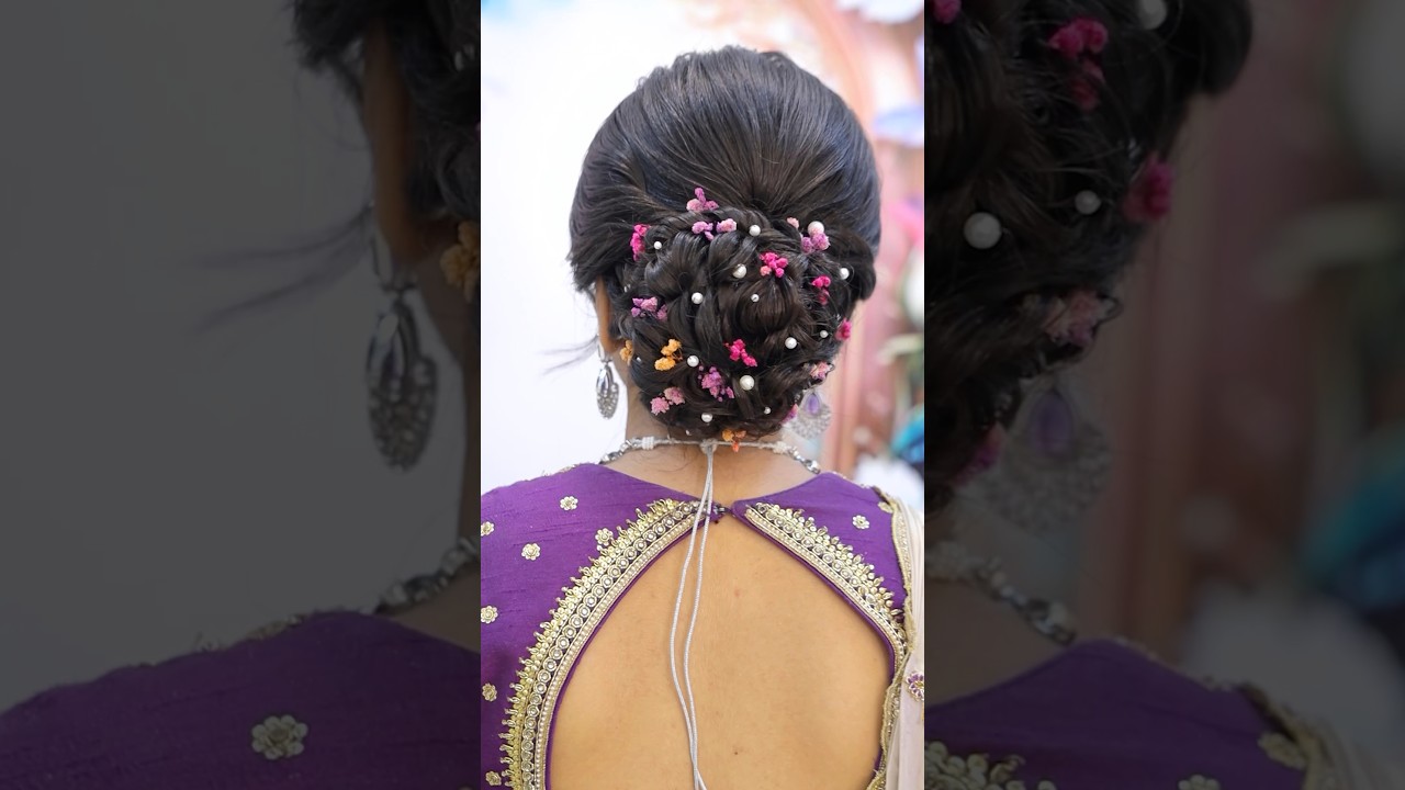 Messy Bun Hairstyle #shorts