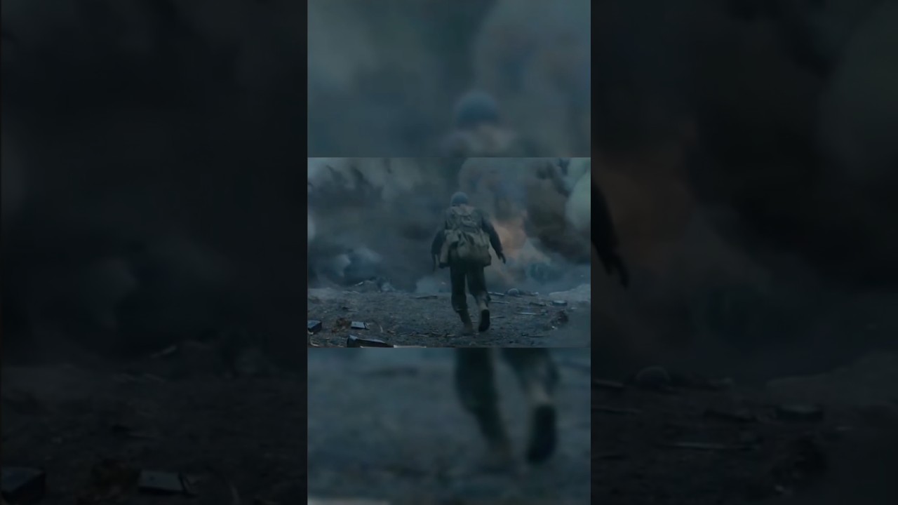 The exact moment Desmond Doss made his choice…💔