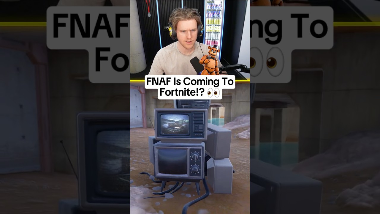 Fortnite x Five Night's At Freddy's! 👀🤔