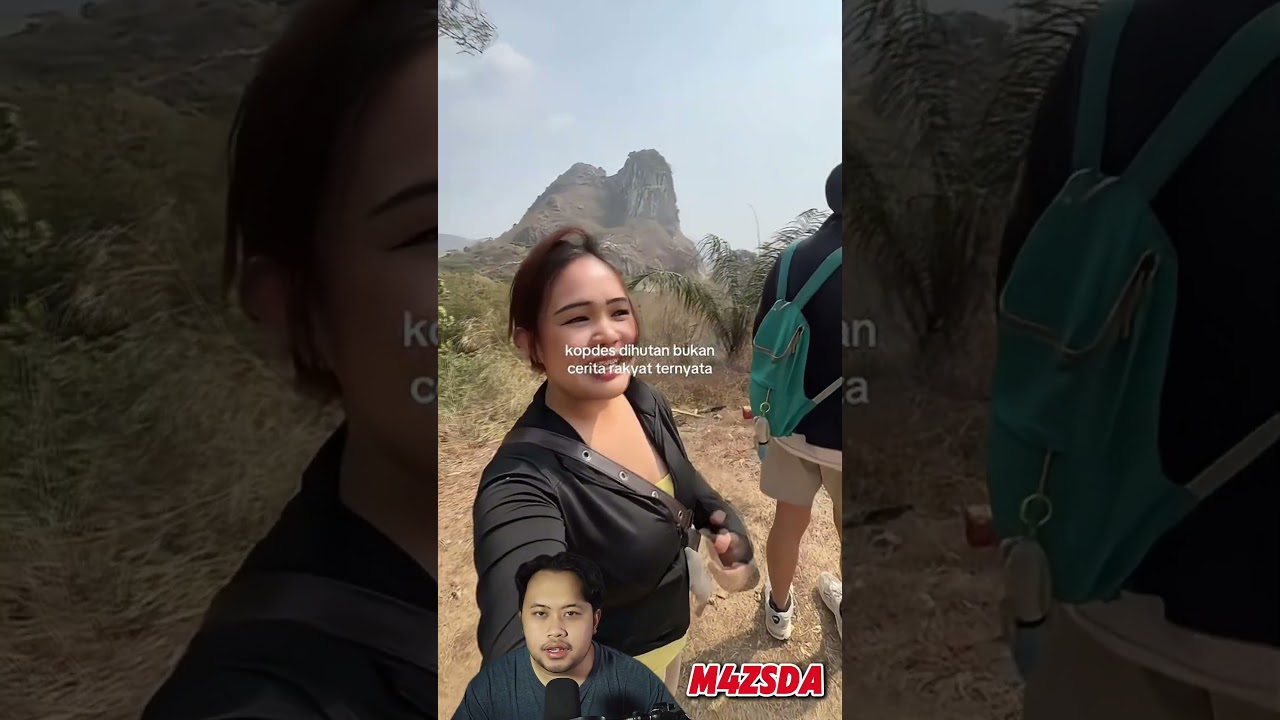 Viral! Seorang Wanita Menemukan Kopdes Merah Putih Di Gunung! #m4zsda #shortvideos #shorts #reaction